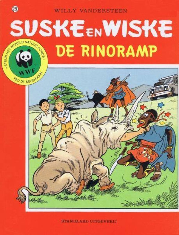 Suske en Wiske 221 - De Rinoramp (1e druk) SC