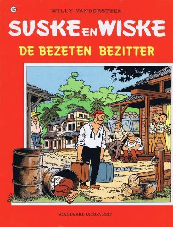 Suske en Wiske 222 - De Bezeten Bezitter (1e druk) SC