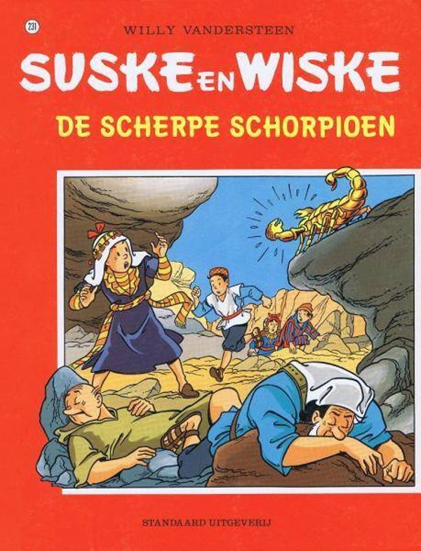 Suske en Wiske 231 - De Scherpe Schorpioen (1e druk) SC