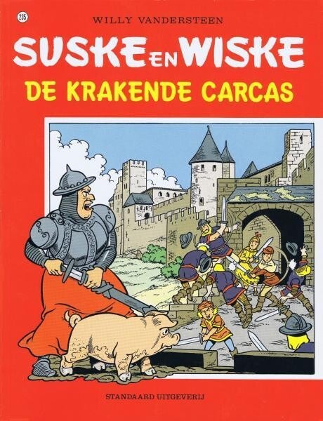 Suske en Wiske 235 - De Krakende Carcas (1e druk) SC