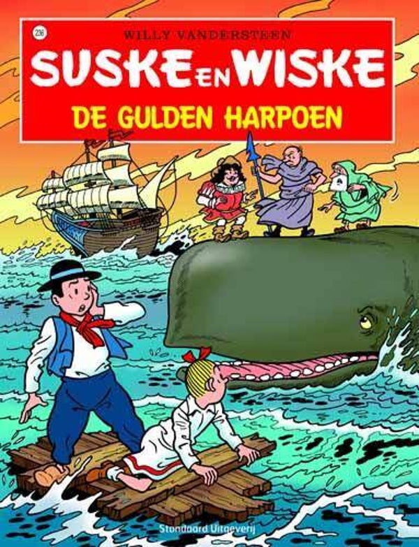Suske en Wiske 236 - De Gulden Harpoen (heruitgave) SC