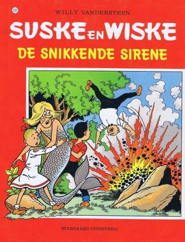 Suske en Wiske 237 - De Snikkende Sirene (1e druk) SC