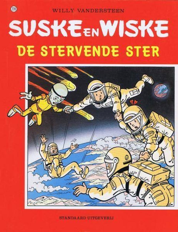 Suske en Wiske 239 - De Stervende Ster (1e druk) SC