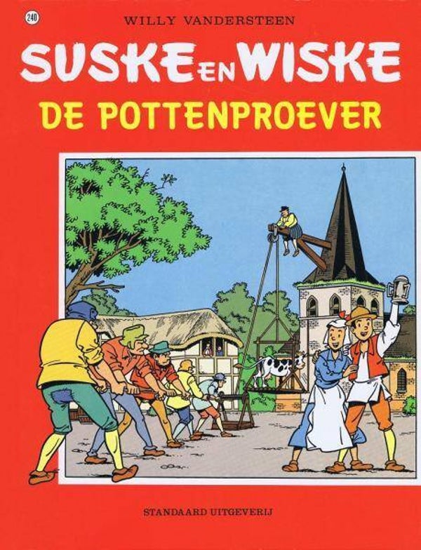 Suske en Wiske 240 - De Pottenproever (1e druk) SC