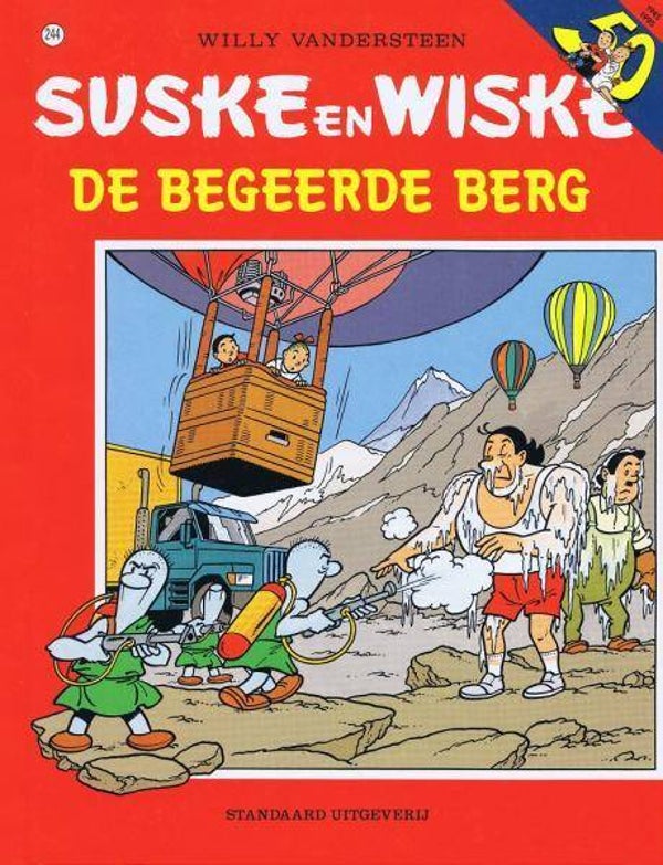 Suske en Wiske 244 - De Begeerde Berg (1e druk) SC