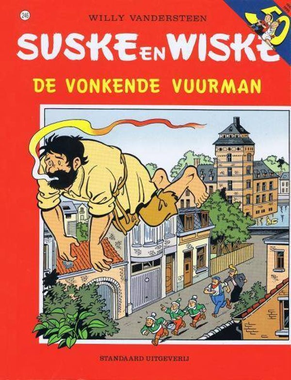 Suske en Wiske 246 - De Vonkende Vuurman (1e druk) SC