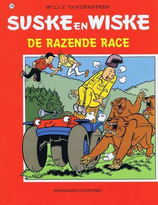 Suske en Wiske 249 - De Razende Race (1e druk) SC