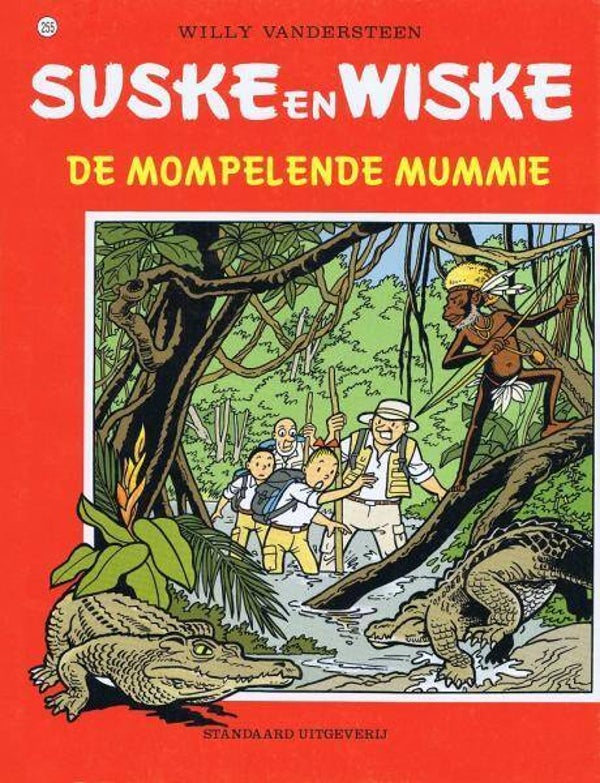 Suske en Wiske 255 - De Mompelende Mummie (1e druk) SC