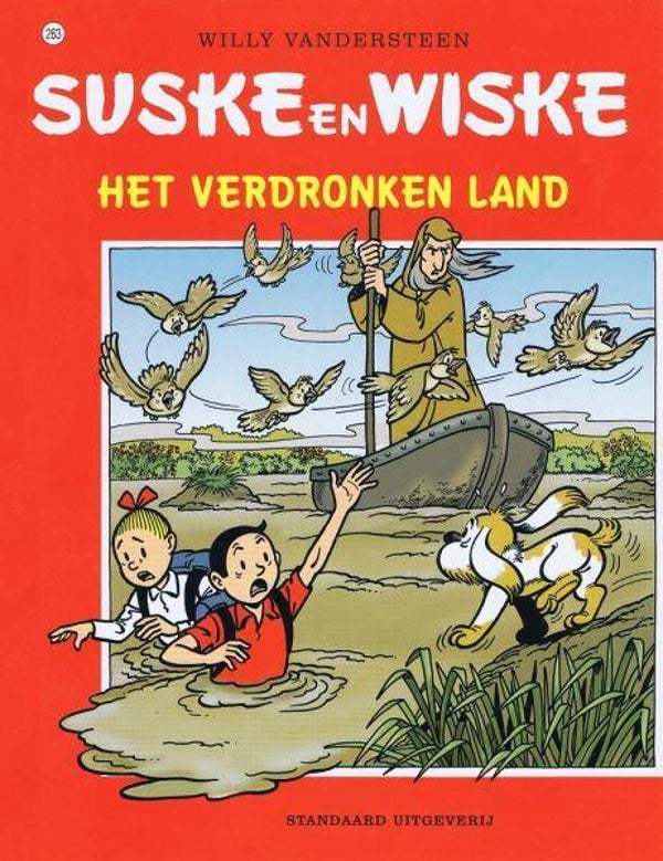 Suske en Wiske 263 -  Het Verdronken Land (1e druk) SC