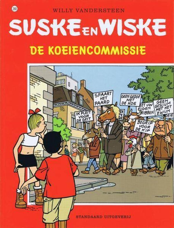 Suske en Wiske 268 - De Koeiencommissie (1e druk) SC