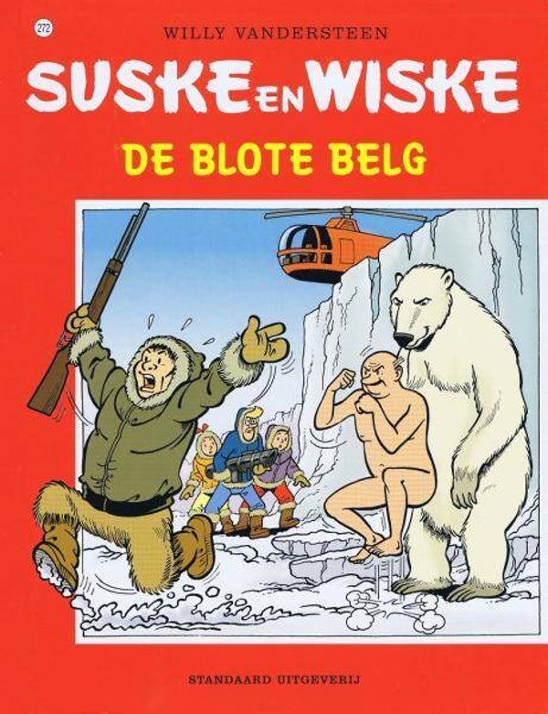 Suske en Wiske 272 - De Blote Belg (1e druk) SC