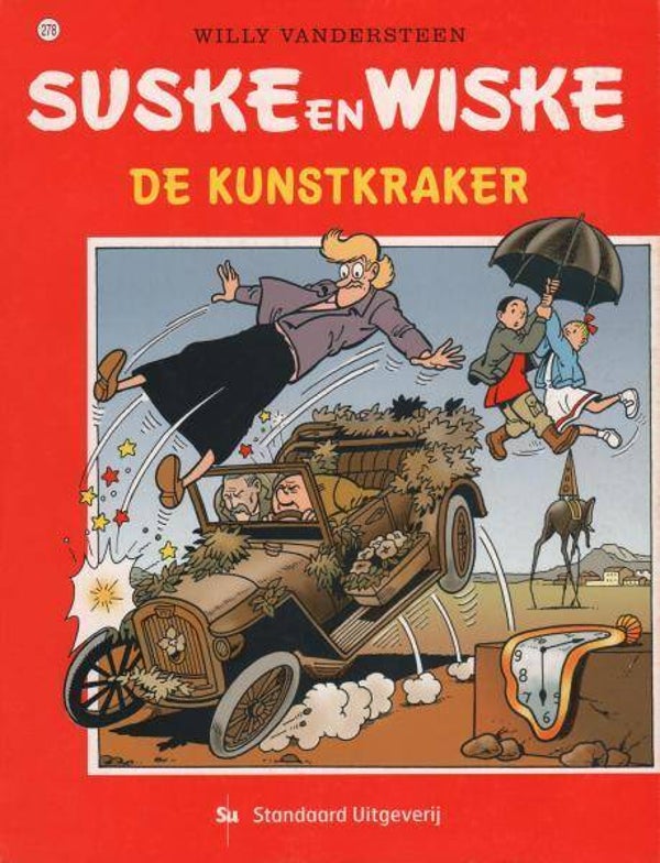 Suske en Wiske 278 - De Kunstkraker (1e druk) SC