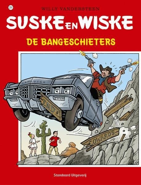Suske en Wiske 291 - De Bangeschieters (1e druk) SC
