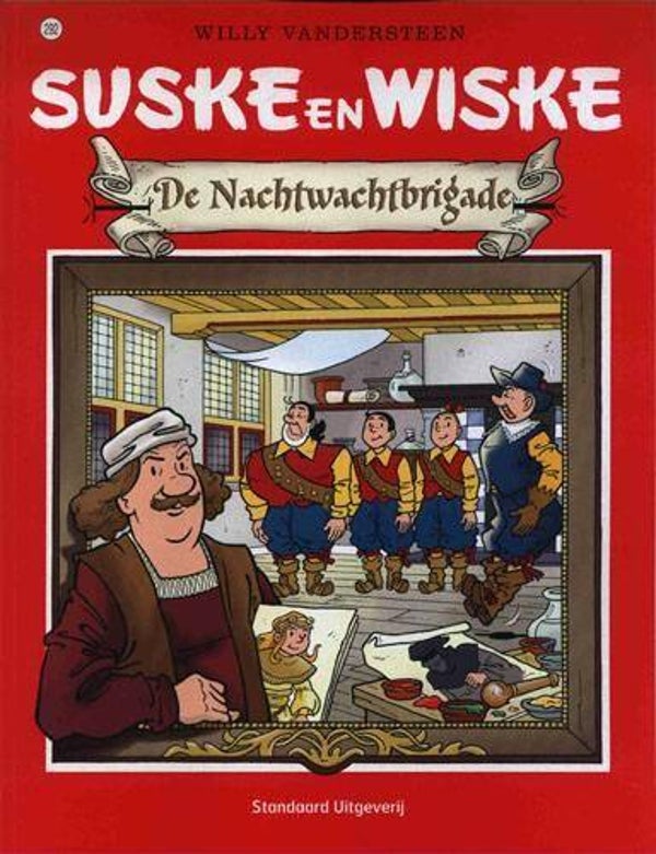 Suske en Wiske 292 - De Nachtwachtbrigade (1e druk) SC