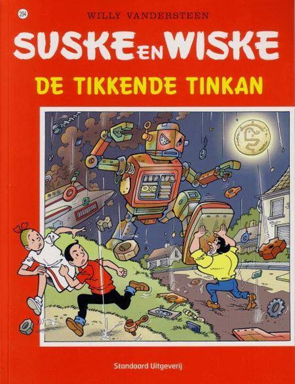 Suske en Wiske 294 - De Tikkende Tinkan (1e druk) SC