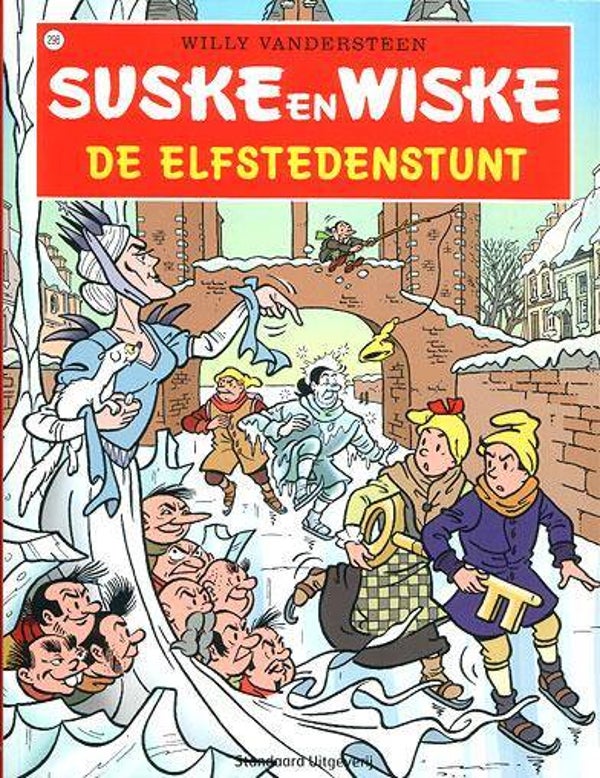Suske en Wiske 298 - De Elfstedenstunt (1e druk) SC