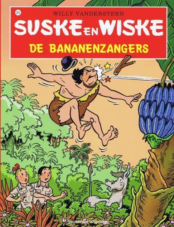 Suske en Wiske 315 - De Bananenzangers (1e druk) SC
