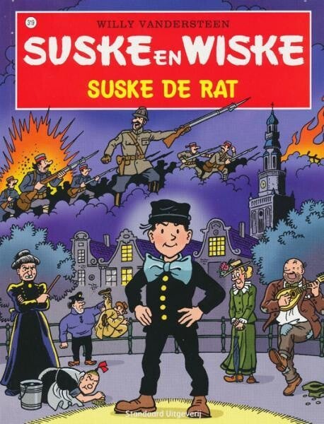Suske en Wiske 319 - Suske de Rat (1e druk) SC
