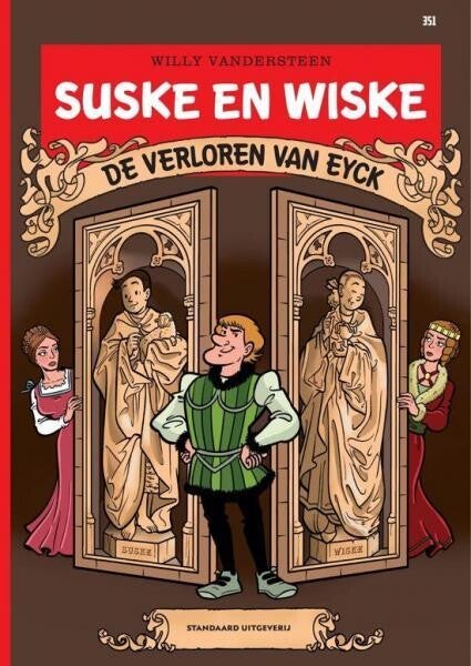 Suske en Wiske 351 - De Verloren van Eyck (1e druk) SC