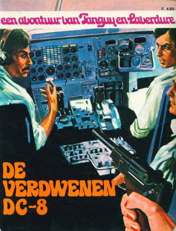Tangy en Laverdure 14 - De Verdwenen DC-8 (Semic - 1976) 1e druk SC