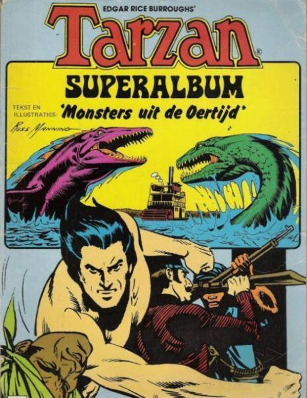 Tarzan Superalbum 1 - Monsters uit de Oertijd (1979) 1e druk SC