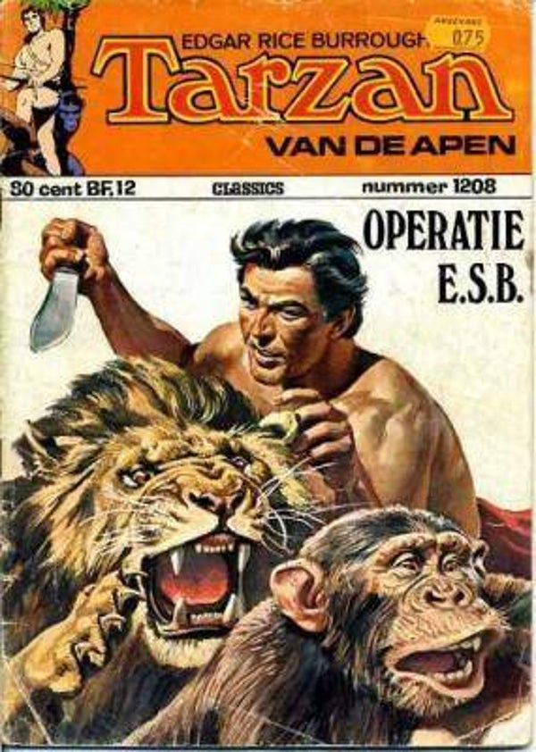 Tarzan van de Apen 1208 - Operatie E.S.B (1972 - Classics Nederland)