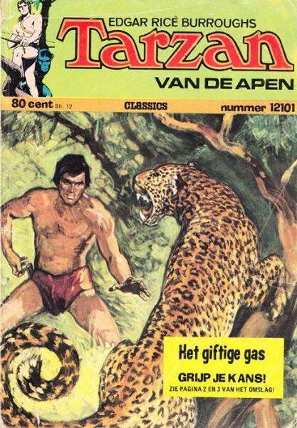 Tarzan van de Apen 12101 - Het giftige gas (1971 - Classics Nederland)