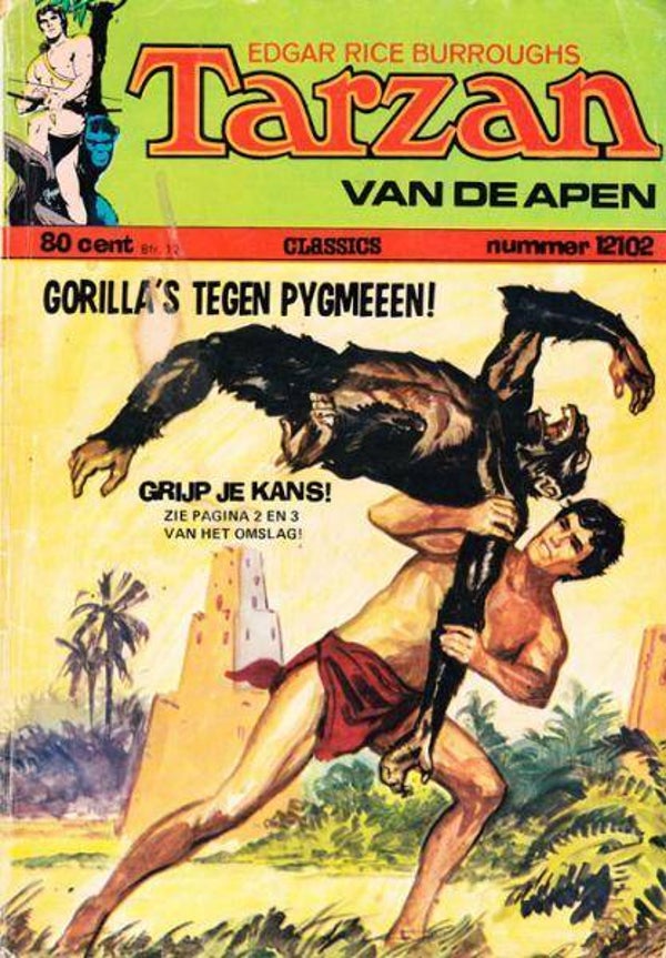 Tarzan van de Apen 12102 - Gorilla's tegen pygmeeën (1971 - Classics Nederland)