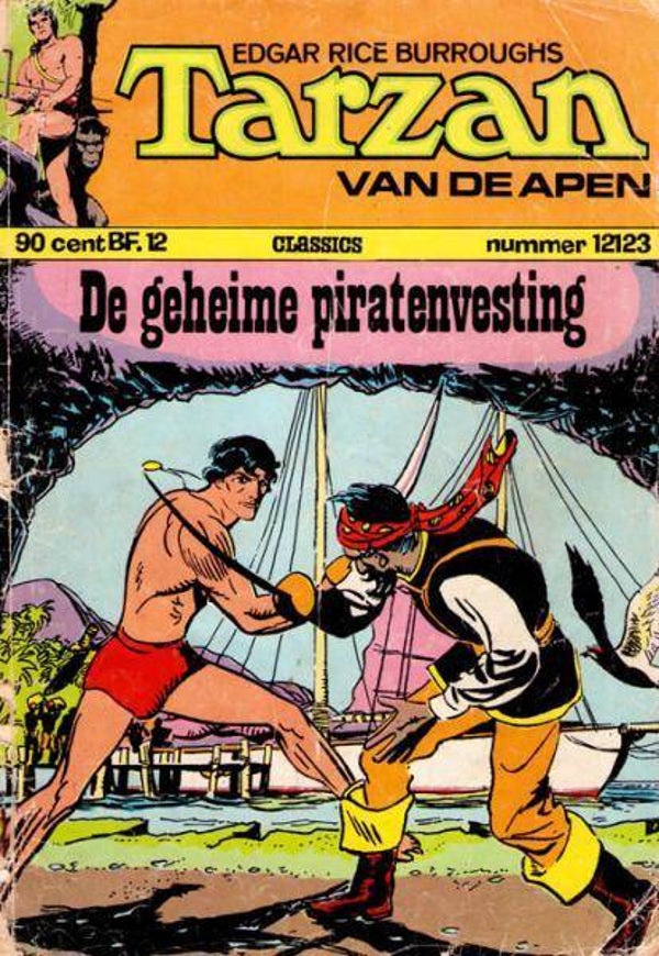 Tarzan van de Apen 12123 - De geheime piratenvesting (1972 - Classics Nederland)