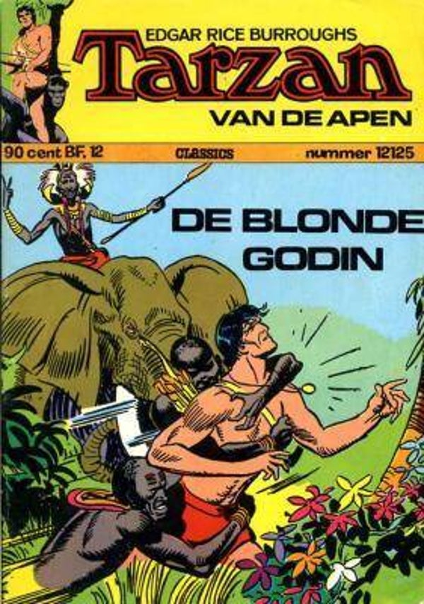 Tarzan van de Apen 12125 - De blonde godin (1972 - Classics Nederland)