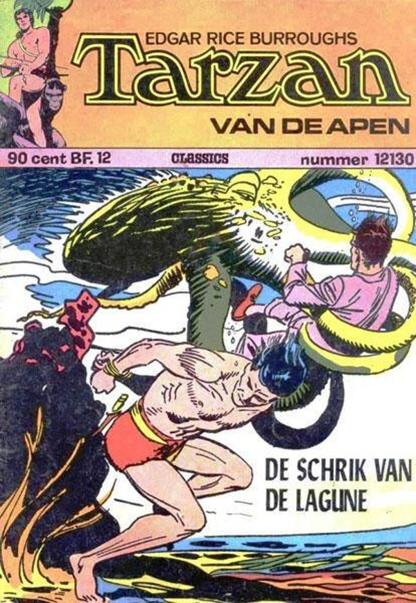 Tarzan van de Apen 12130 - De schrik van de lagune (1973 - Classics Nederland)
