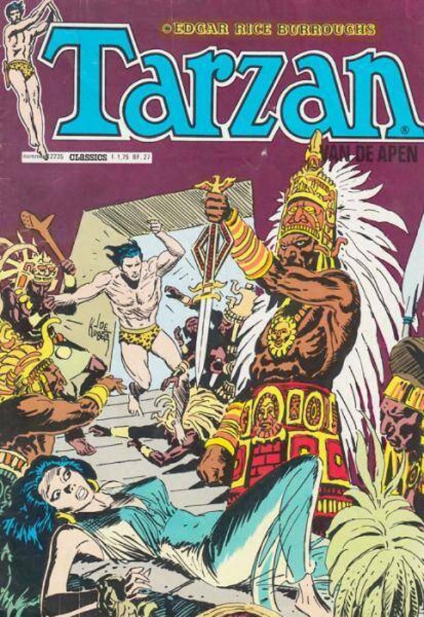 Tarzan van de Apen 12235 - Tarzan en de schipbreukelingen 1 (1977 - Classics Nederland)