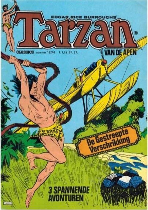 Tarzan van de Apen 12244 - De gestreepte verschrikking (1978 - Classics Nederland)