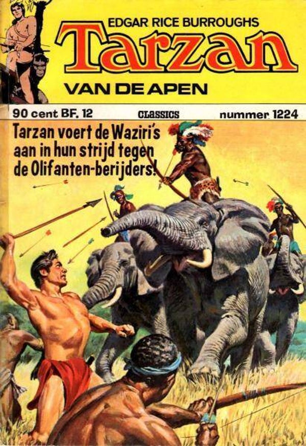 Tarzan van de Apen 1224 - strijd tegen de olifanten-berijders (1973 - Classics Nederland)