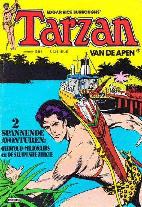Tarzan van de Apen 12265 - Oerwoud miljonairs + De sluipende ziekte (1978 - Classics Nederland)