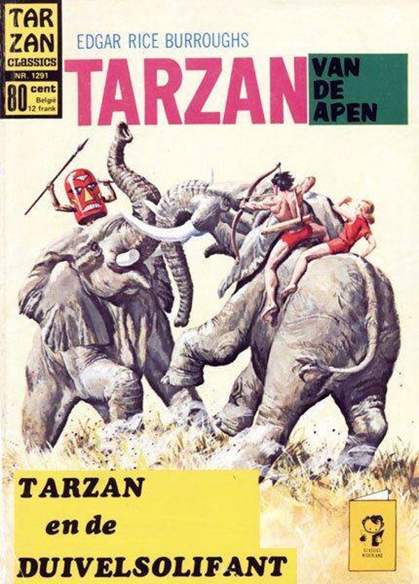 Tarzan van de Apen 1291 - Tarzan en de duivelsolifant (1971 - Classics Nederland)