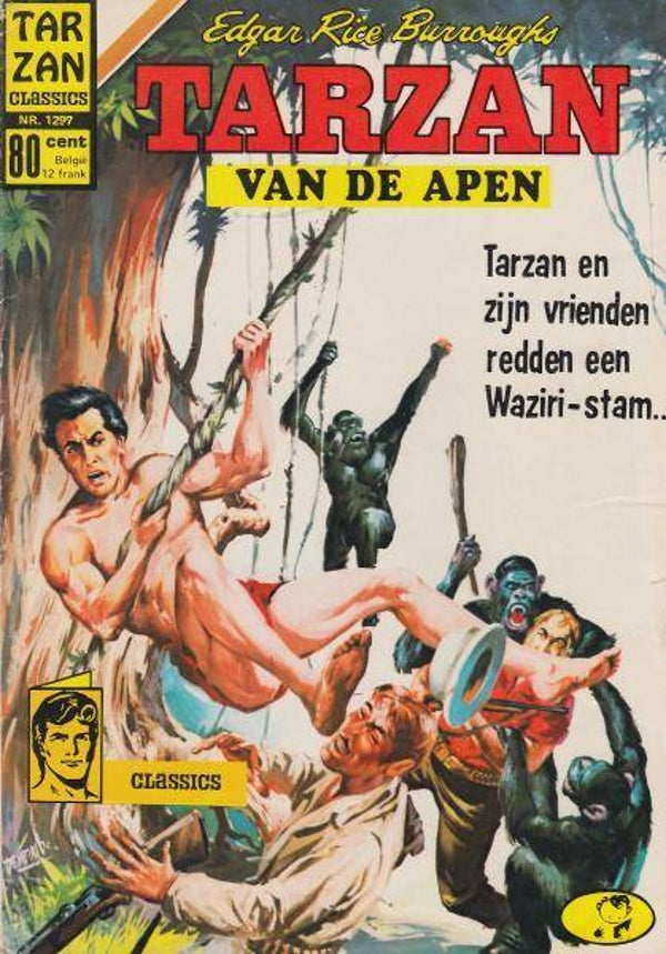 Tarzan van de Apen 1297 - Tarzan en zijn vrienden redden een Waziri-stamlid (1971 - Classics Nederland)