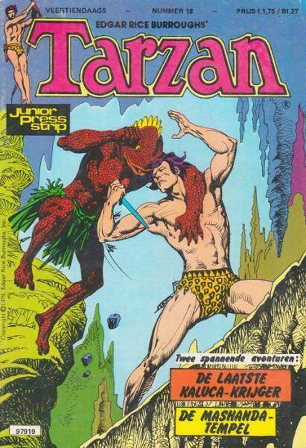 Tarzan 18 - De laatste Kaluca-krijger + De Mashanda-tempel (1979 - JuniorPress)