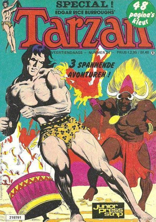 Tarzan 24 - Spion uit de ruimte (1979 - JuniorPress)
