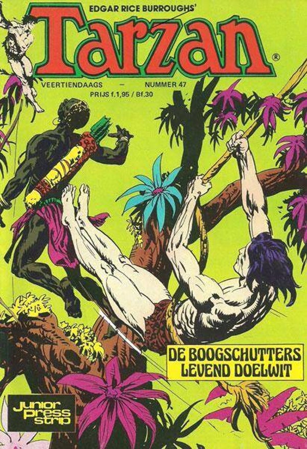 Tarzan 47 - De boogschutters + Levend doelwit (1980 - JuniorPress)