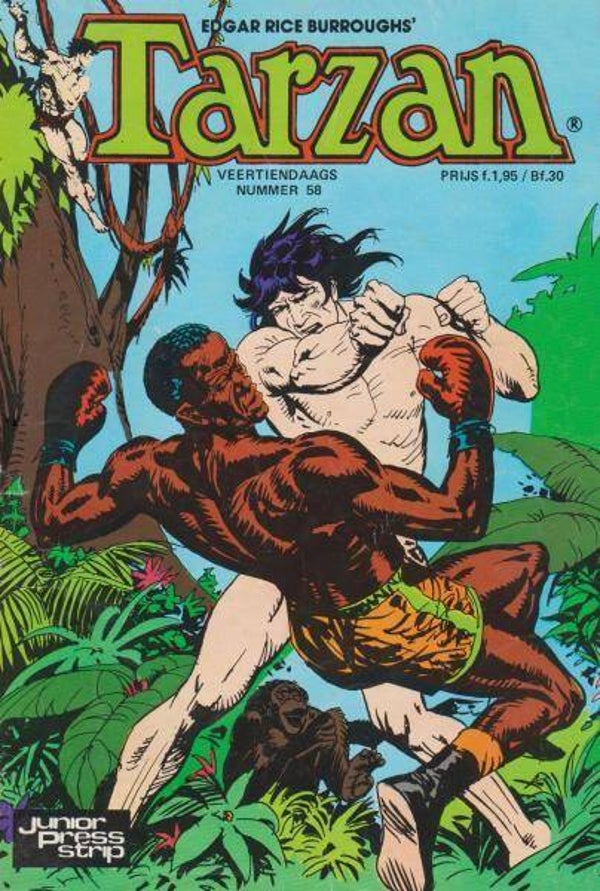 Tarzan 58 - De bokswedstrijd (1981 - JuniorPress)