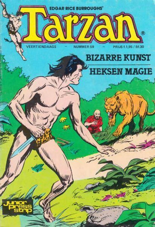 Tarzan 59 - Bizarre kunst + Heksen magie (1981 - JuniorPress)