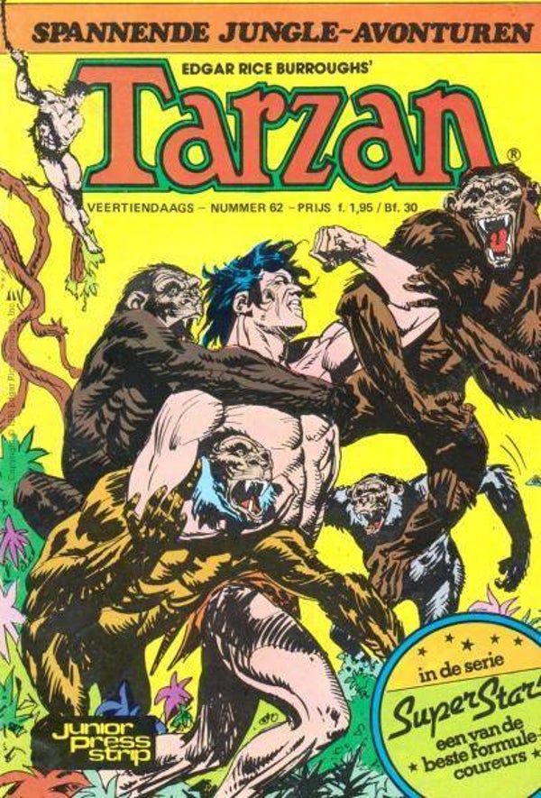Tarzan 62 - De beer (1981 - JuniorPress)