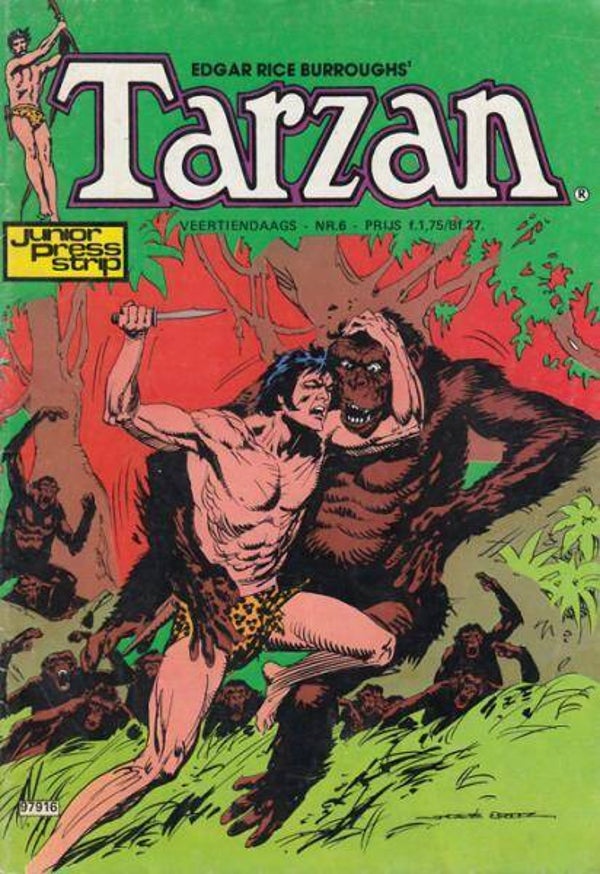 Tarzan 6 - Tarzan de Tweede + Pygmeeën in nood (1979 - JuniorPress)
