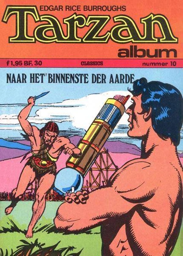 Tarzan Classics Albums 10 - Naar het binnenste der aarde (1973 - Classics Nederland)