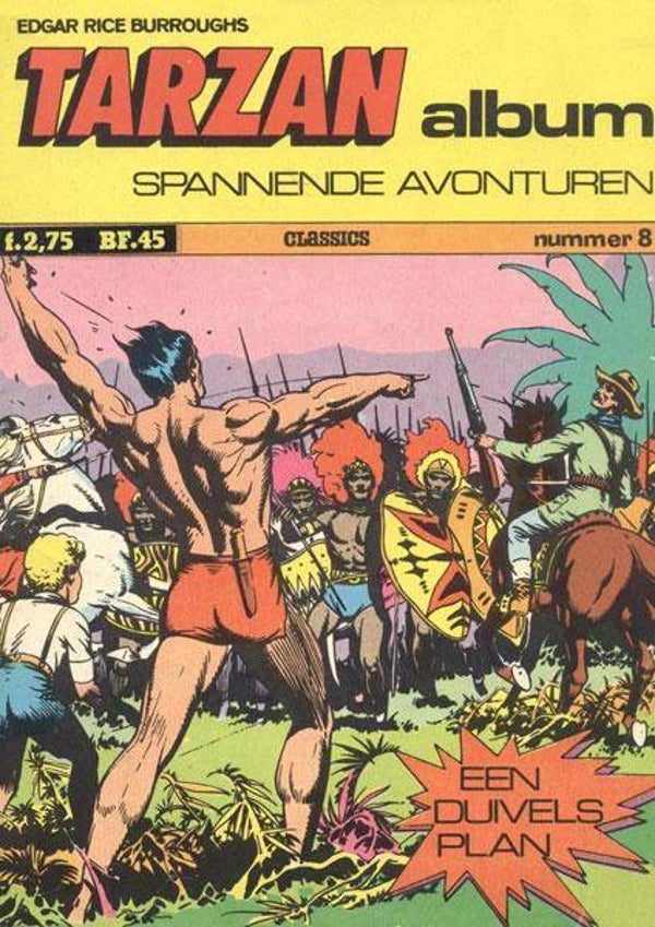 Tarzan Classics Albums 8 - Een duivels plan (1972 - Classics Nederland)