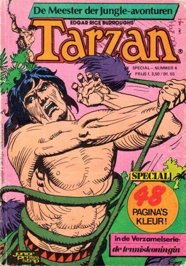 Tarzan Special 4 - De zoete smaak van honing (1981 - JuniorPress)