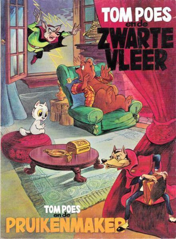 Tom Poes 1 - En de Zwarte Vleer - En de Pruikenmaker (CCF 1970) 1e druk