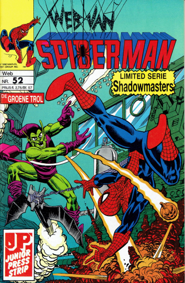 Spiderman 52, Web van - De Groene Trol (1991 - Juniorpress)