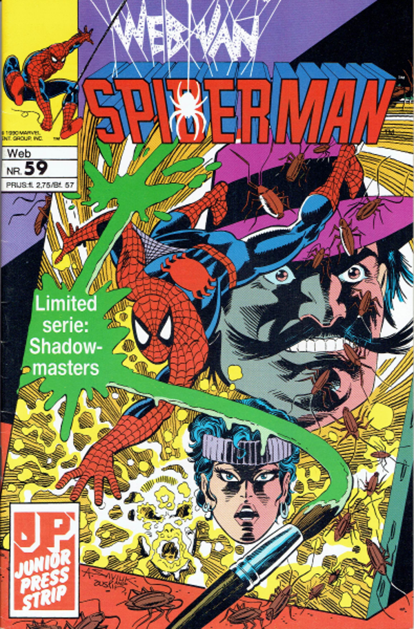 Spiderman 59, Web van - Kunstgrepen (1991 - Juniorpress)